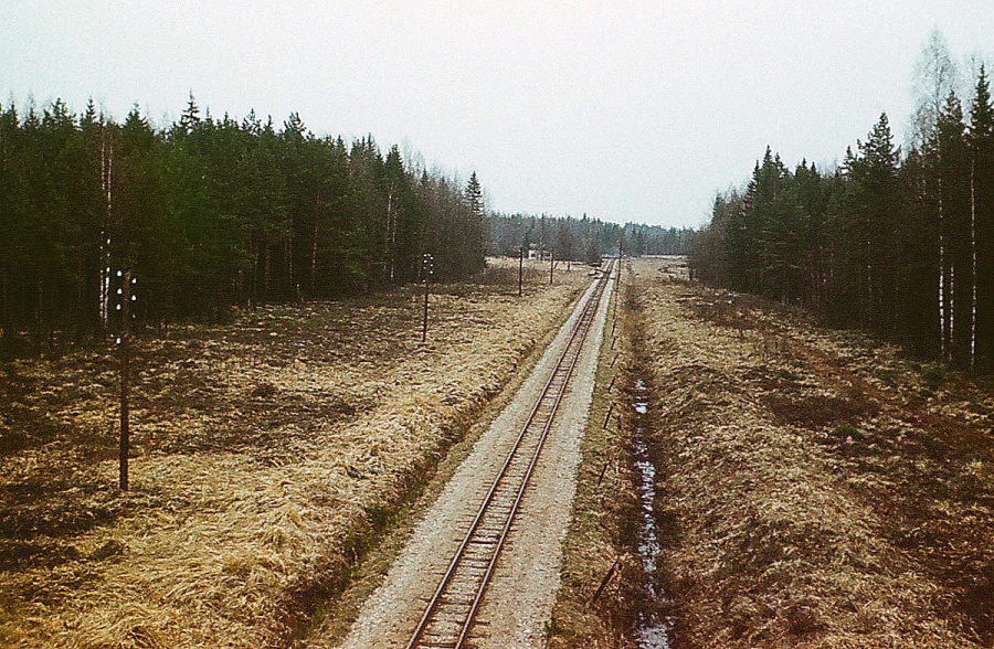 Riisselja 
04.1974 
Riisselja - Ainaži (Ikla) line
