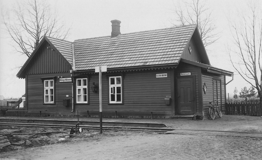 Kilingi-Nõmme station (narrow gauge)
1931

