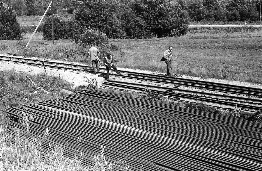 Viljandi - Mõisaküla railway dismantling 
06.1973
Sinialliku
