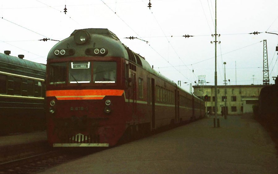 D1-616 (Estonian DMU, Rīga-Tallinn train)
08.1983
Rīga Pasažieru
Schlüsselwörter: riga pasazieru