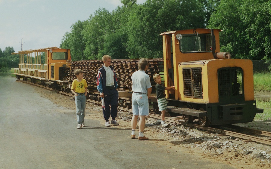 SCHÖMA locos
13.07.1997
Nurme peat railway (600mm)
