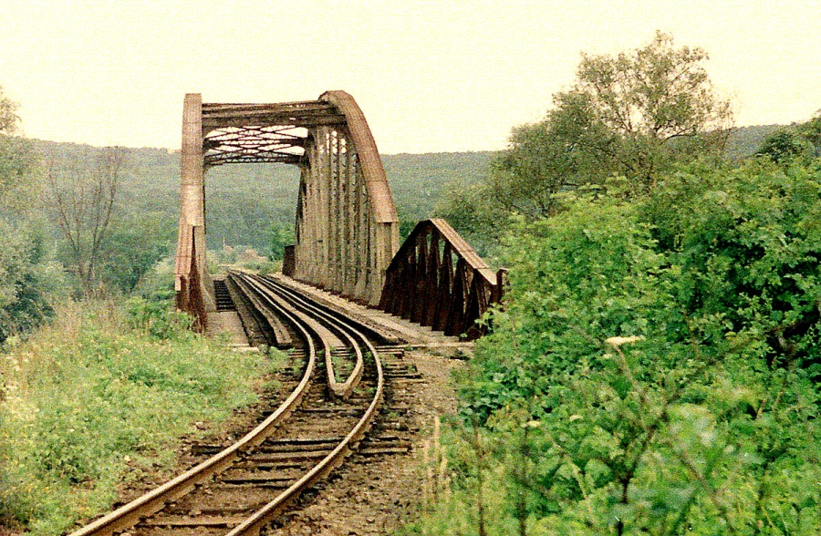 Borzhava river bridge
21.06.1982
Hmelnik 

