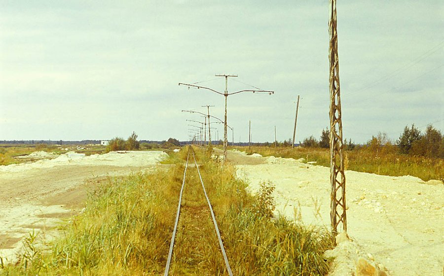 Former electrified double track railway from Tootsi settlement to local peat fields
15.09.1981
Tootsi narrow gauge network

