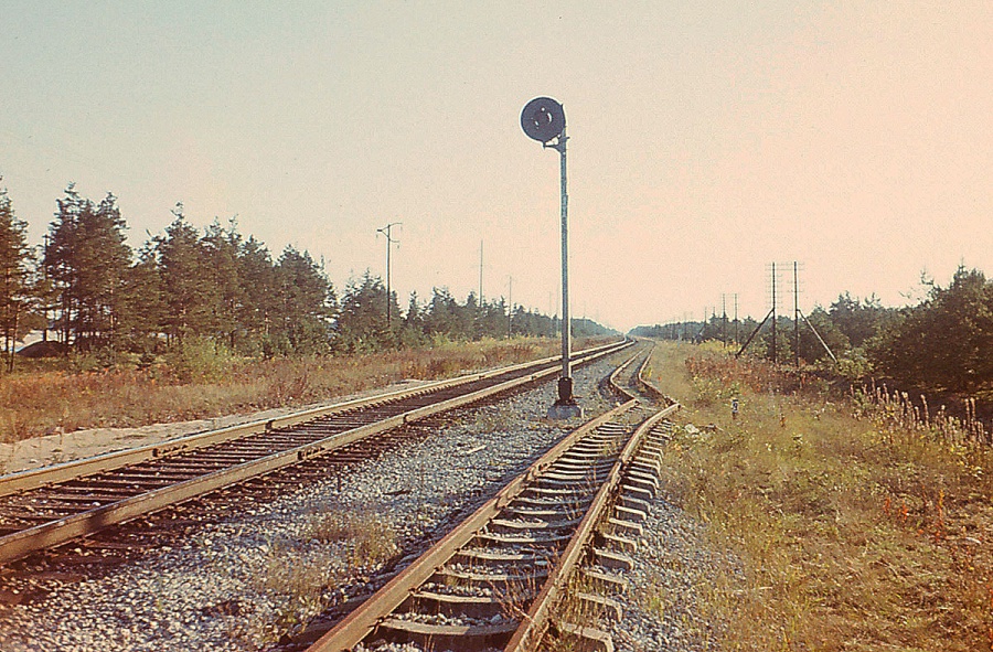 Männiku warning signal
10.1973
Liiva - Männiku
