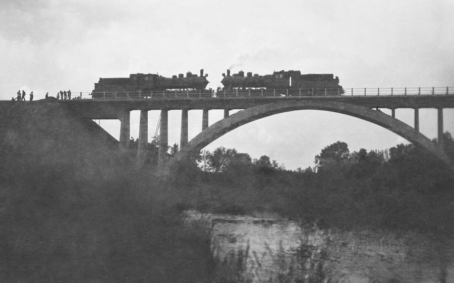 Mazsalaca, Salaca river bridge
1937
Riga - Rūjiena (1524mm) line
Dynamic tests | Dünaamiline katsetus
