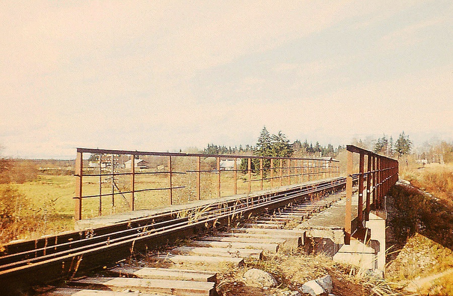 Keila river bridge
10.1973
Kiisa
Narrow gauge line was closed in 05.03.1971.
