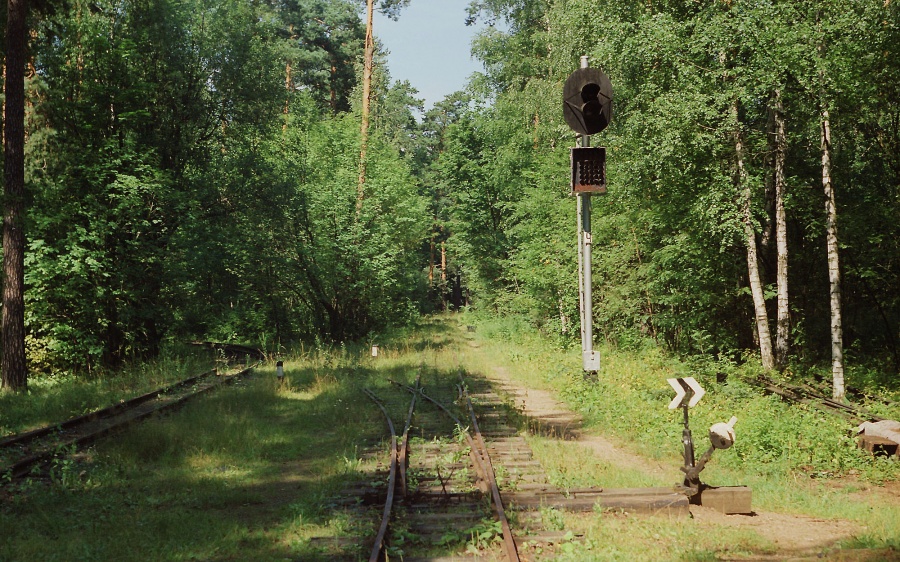 Viesturi station, Mežaparks
03.08.1998
Rīga children railway (already closed)
