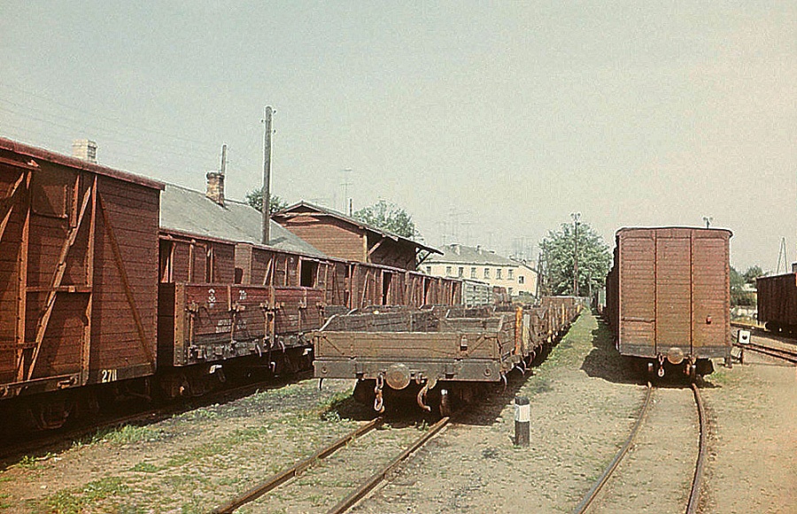 Freight cars
06.09.1974
Valmiera station
