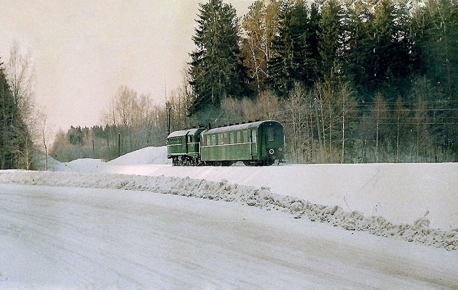 TU2-148, passenger train near Alūksne
22.02.1986

