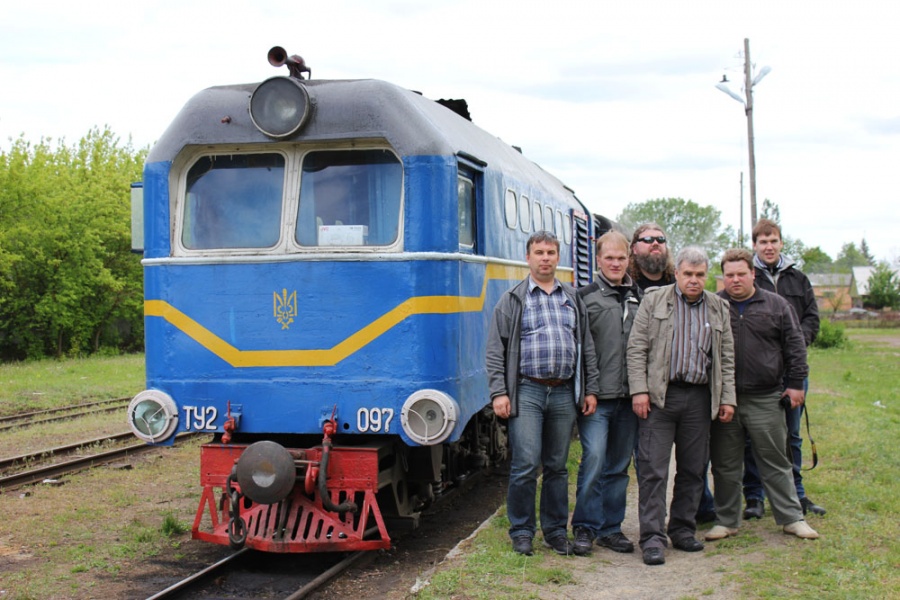 Estonian narrow gauge fans in Ukraine, Zarichne
05.2012
TU2-097
