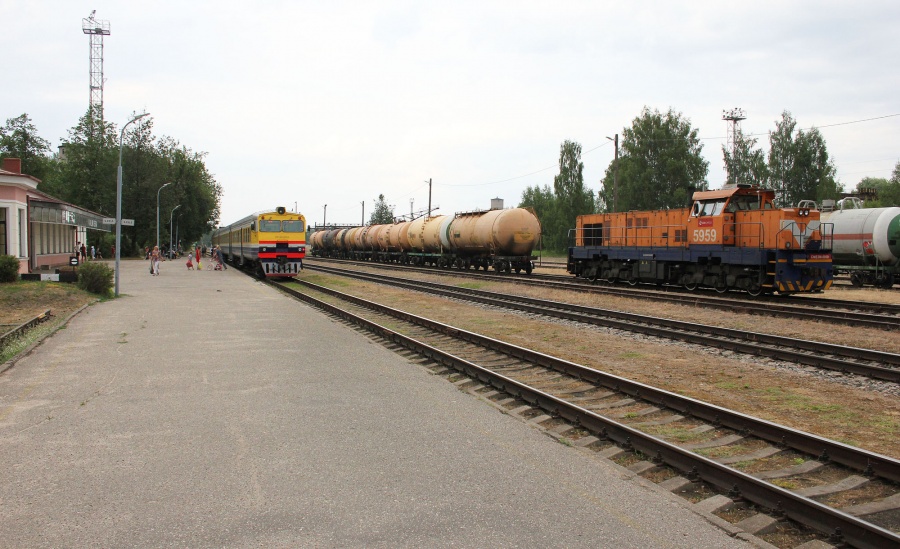 Valmiera station
17.06.2023
DR1A-222 & ČME3M-5959
