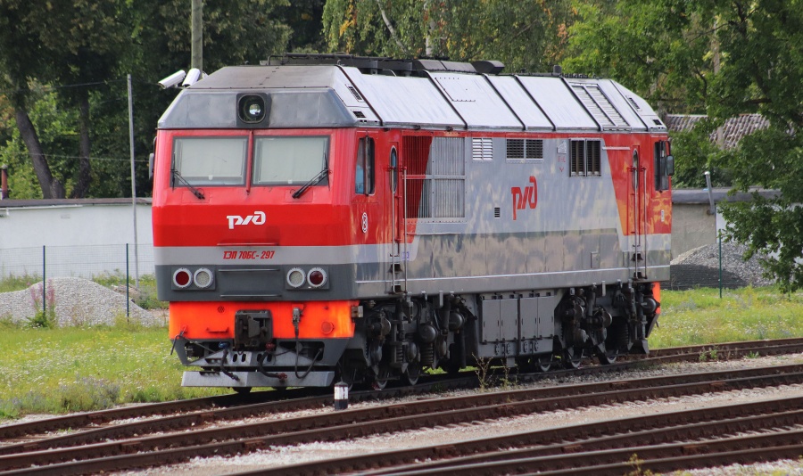 TEP70BS-297 (Russian loco)
22.08.2019
Narva
