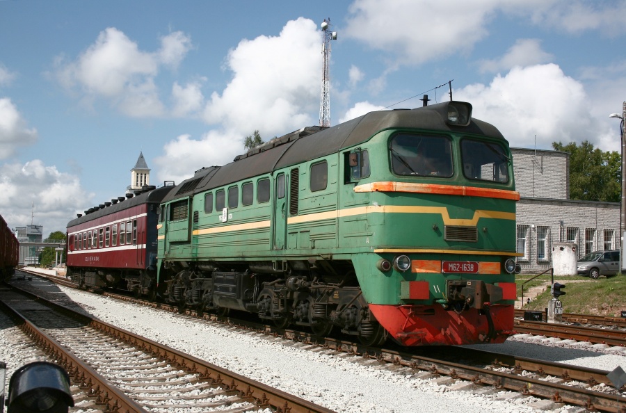 M62-1638 (Latvian loco)
02.08.2010
Valga
