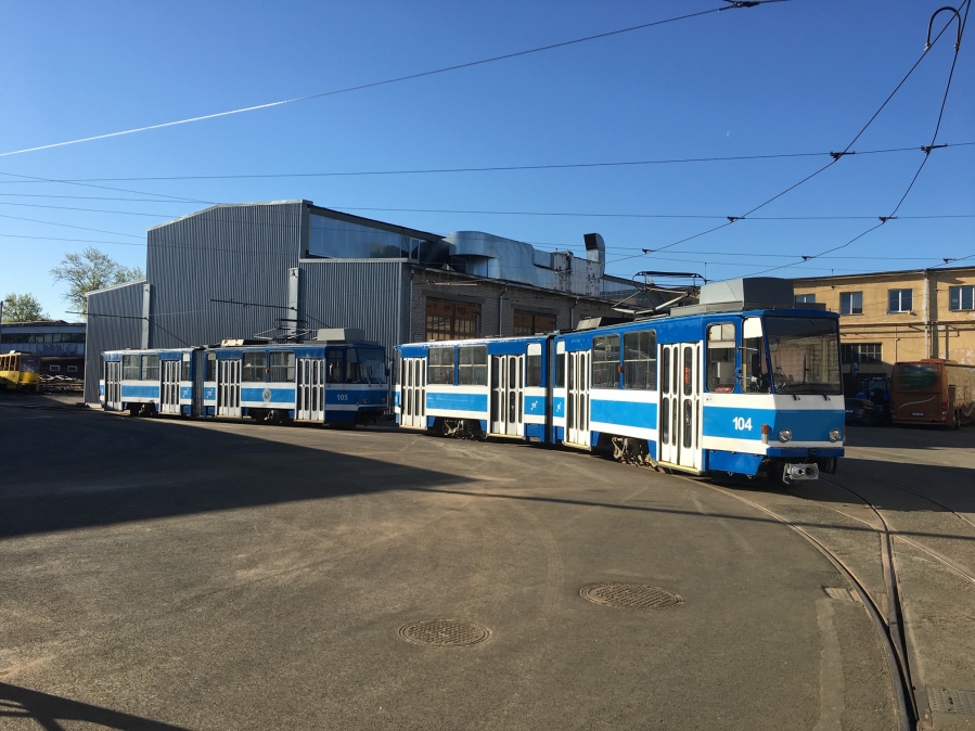 KT4SU-104 & 105
09.05.2018
Pärnu mnt. depot
