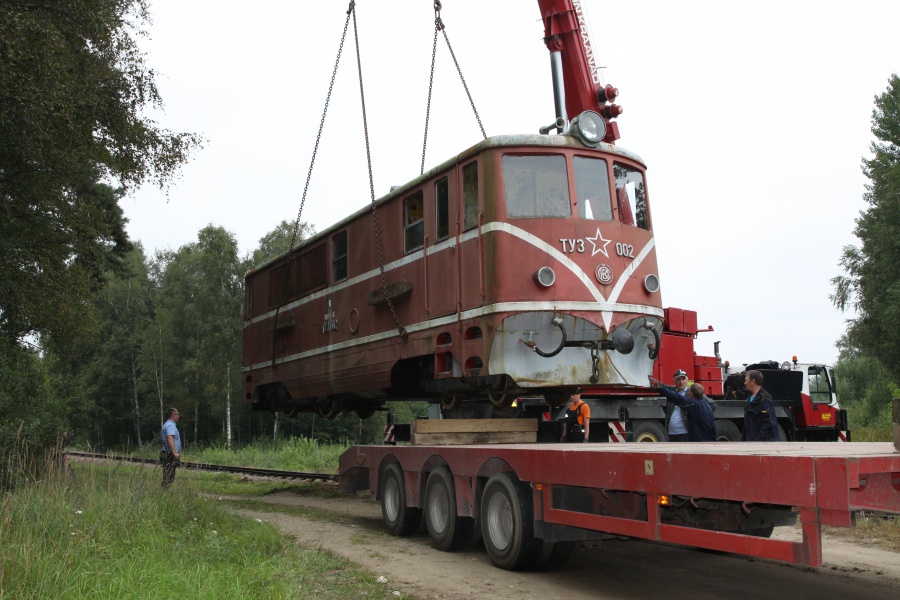 TU3-002
22.08.2016
Lavassaare
Locomotive transportation to Panevežys, Lithuania.
