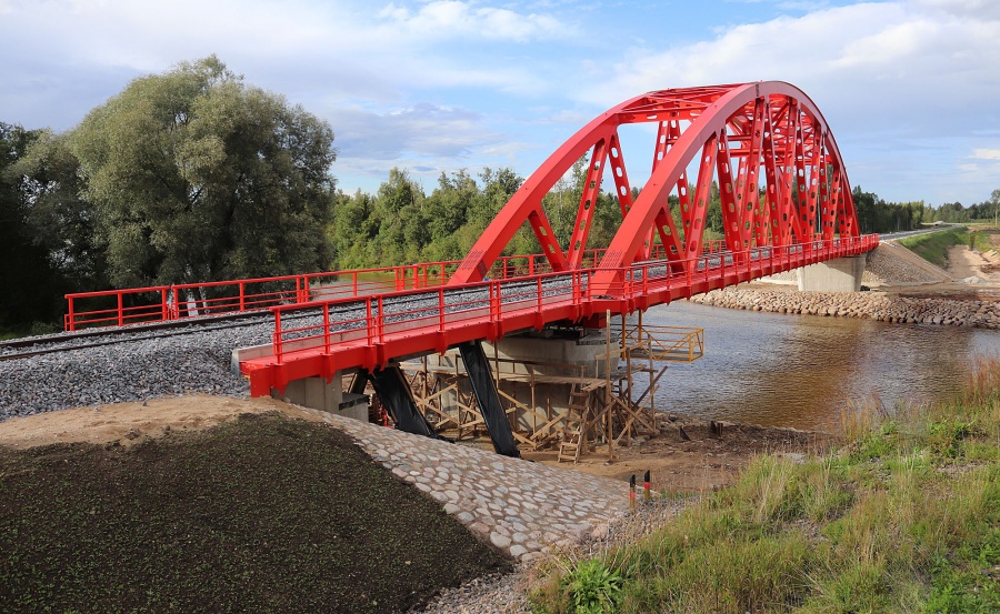 Emajõe river new bridge 
21.08.2021

