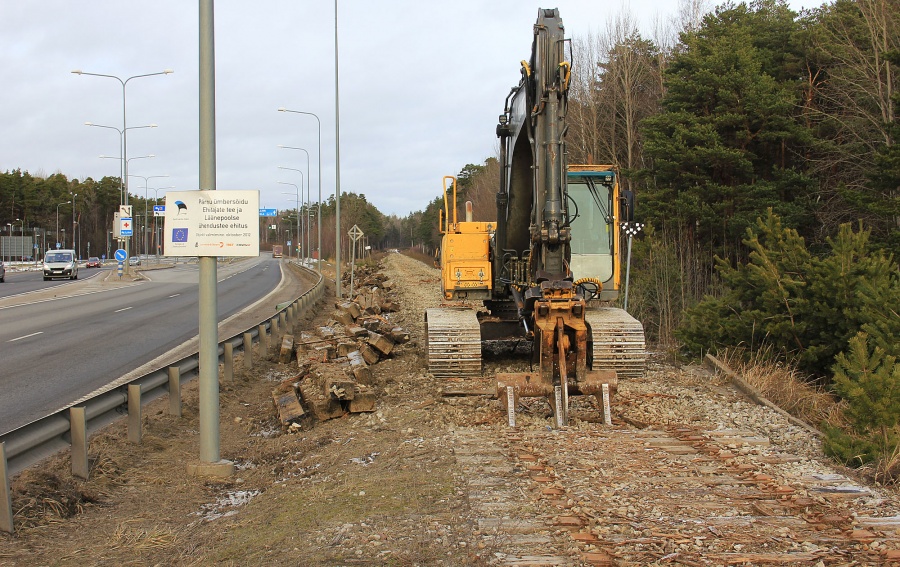 Pärnu-reisi - Pärnu-kauba railway dismantling excavator
05.02.2023

