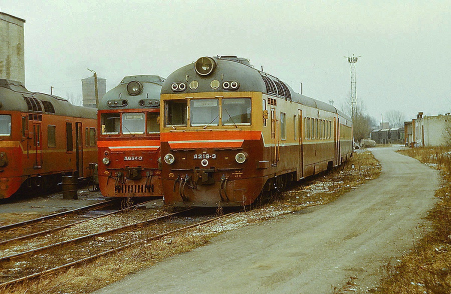 D1-219 & D1-654
23.02.1990
Tartu depot
