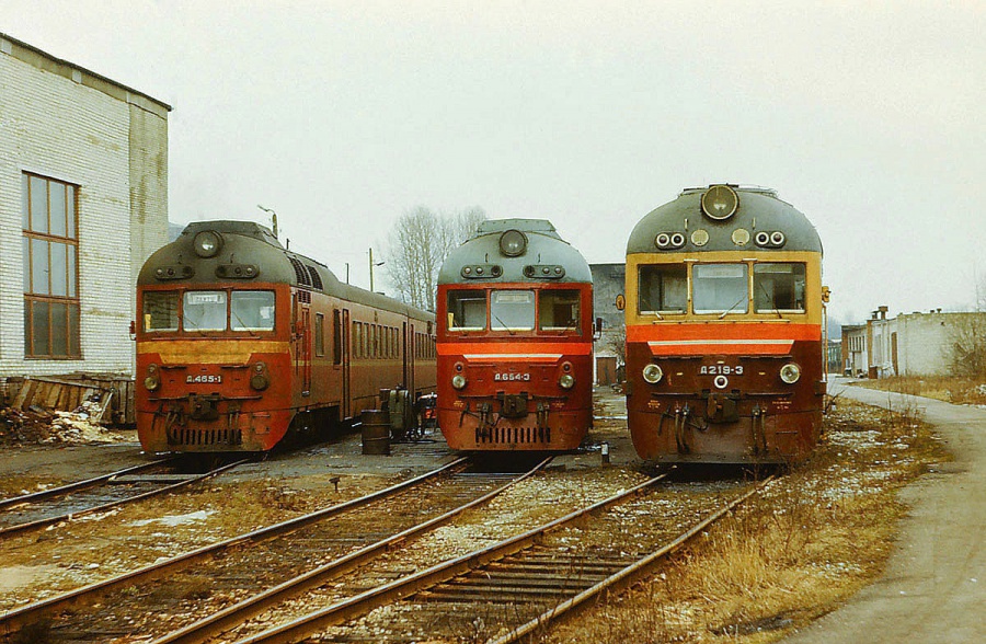 D1-465 & D1-654 & D1-219
23.02.1990
Tartu depot
