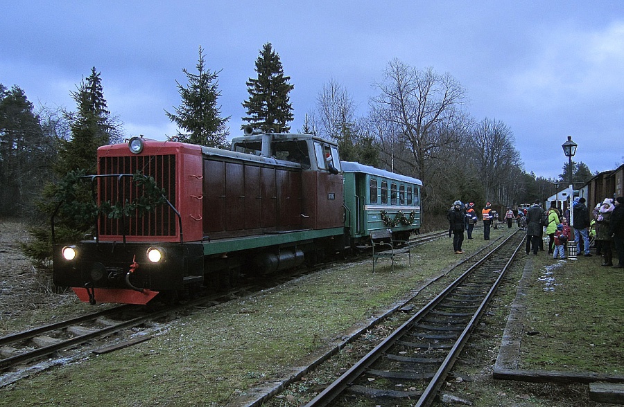 TU7-1095, Christmas train 
09.12.2017
Lavassaare
