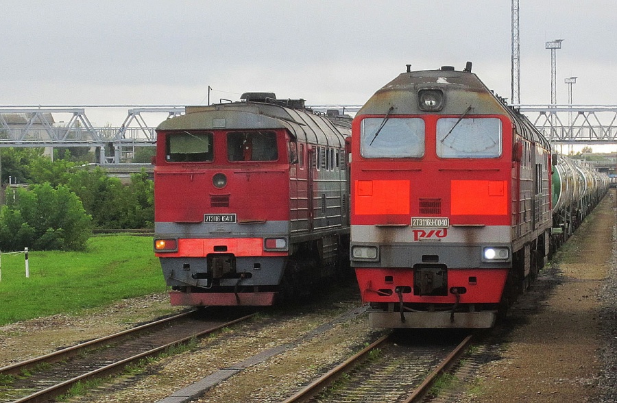 2TE116-1540 &  2TE116U-0040 (Russian locos)
30.08.2016
Narva
