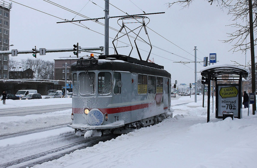 Snowplough T-4 (former wagon no. 34)
13.01.2016
Tallinn, Pae

