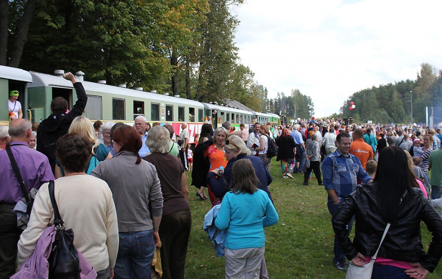 Steam locomotive Gr-319 reception
06.09.2014
Stāmeriene
Võtmesõnad: stameriene