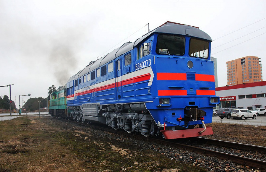 ČME3-5194 + 2TE116- 955 (Russian loco) 
11.03.2015
Tallinn-Väike - Liiva
