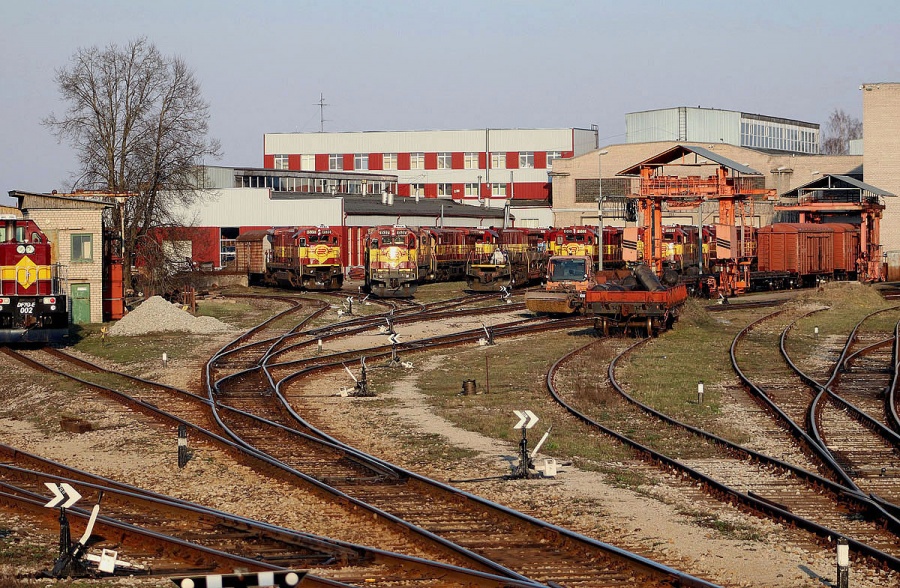 C36-7i locomotives
23.04.2019
Tapa depot
