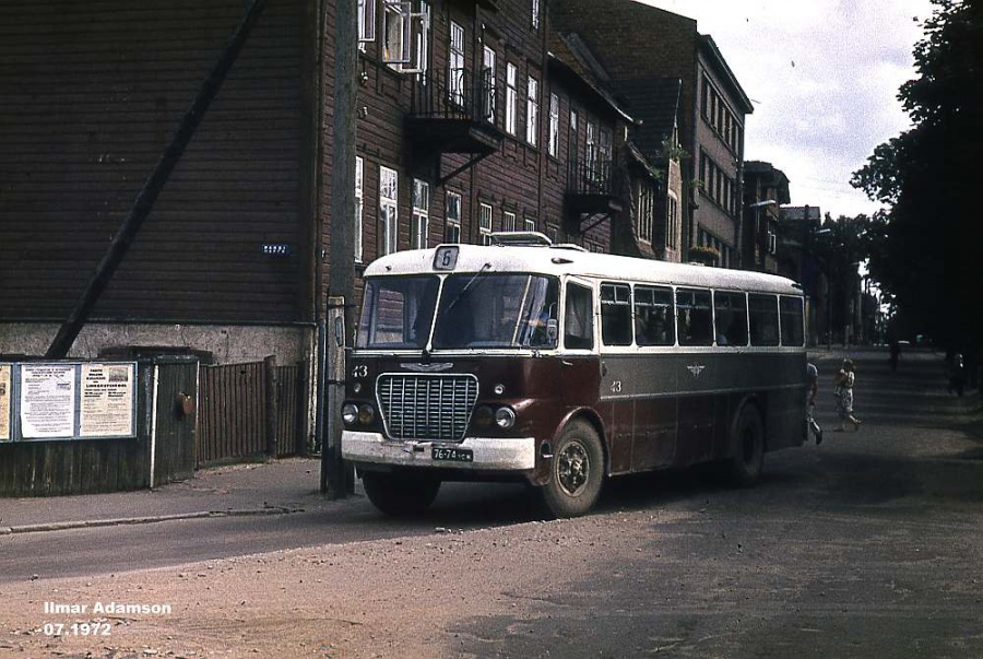 Ikarus 620- 43
07.1972
Tartu
