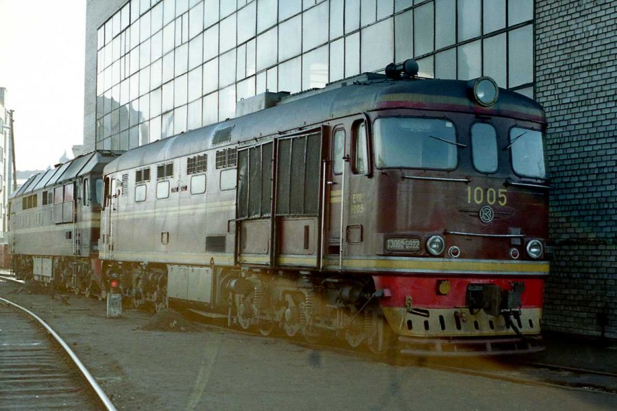 TEP60-0922 (EVR TEP60-1005) 
15.04.1997
Tallinn-Kopli depot
