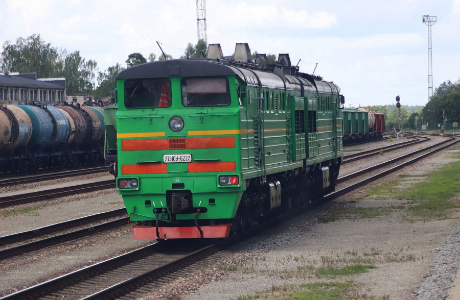 2TE10U-0222 (Latvian loco)
20.06.2018
Valga
