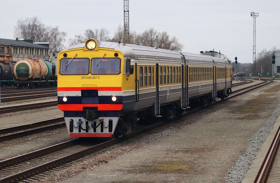 DR1A-267-8 (Latvian DMU) 
12.04.2019
Valga
