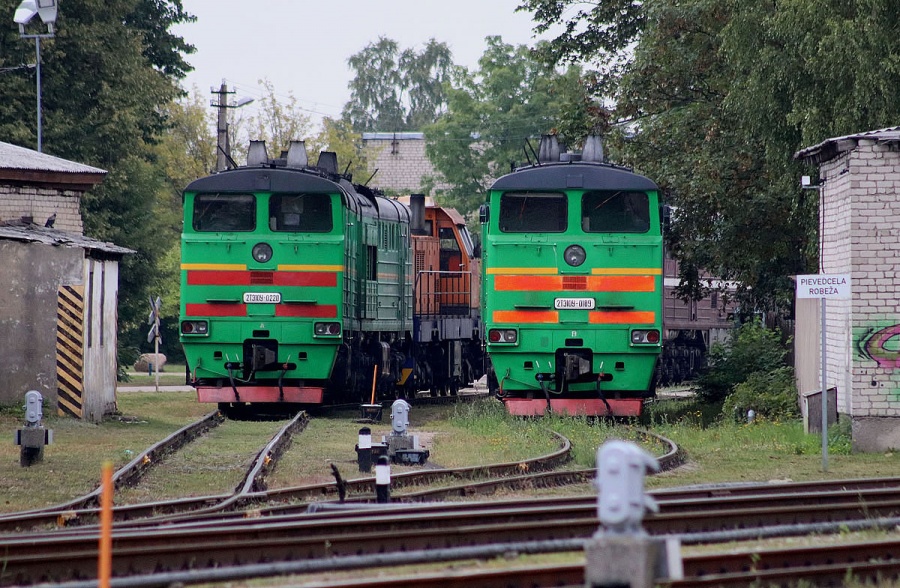 2TE10U-0220 & 2TE10U-0189
08.08.2019
Ventspils depot
