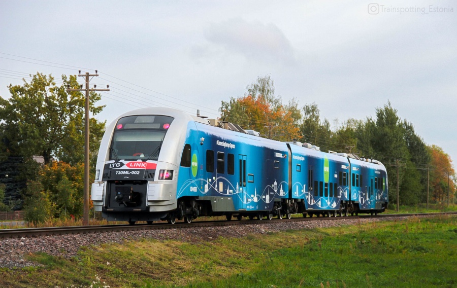 730ML-002 (Lithuanian DMU)
20.09.2021
Tartu
"Connecting Europe Express"
