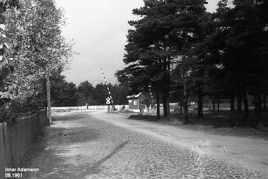 Railway crossing 
08.1961
Tallinn (Rahumäe tee)
Liiva - Vääna line
