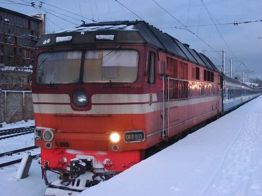 TEP70-0139 (Russian loco)
25.12.2005
Tallinn-Balti
