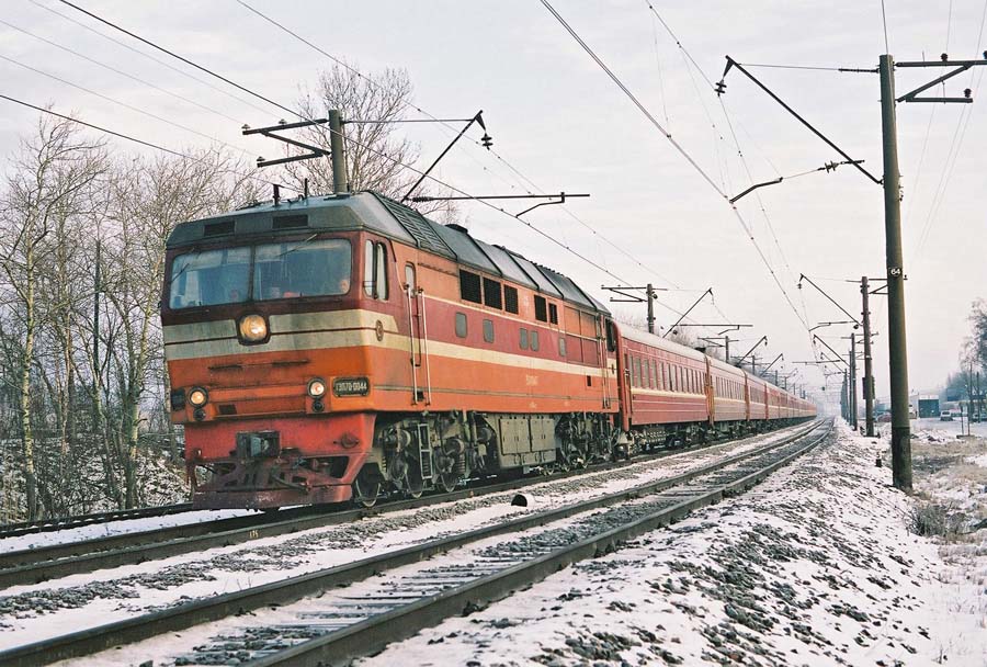 TEP70-0044 (Russian loco)
01.2006
Ülemiste - Tallinn
