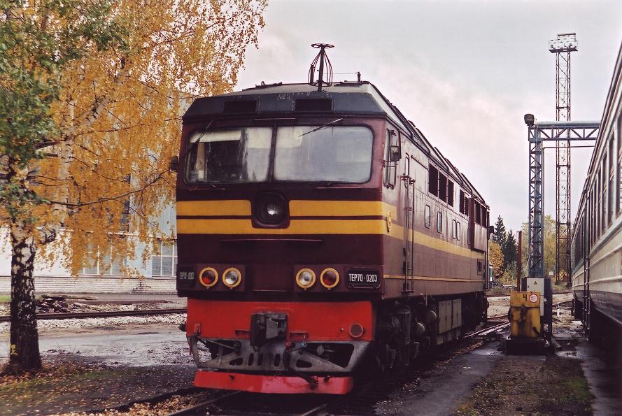 TEP70-0203 (Latvian loco)
10.2003
Tallinn-Väike
