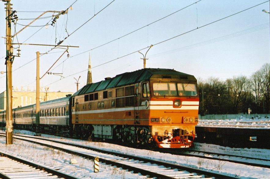TEP70-0263 (Russian loco)
03.2004
Tallinn-Balti
