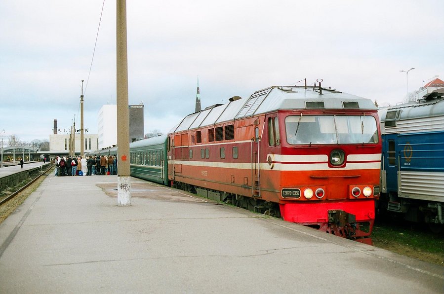 TEP70-0356 (Russian loco)
03.01.2007
Tallinn-Balti
