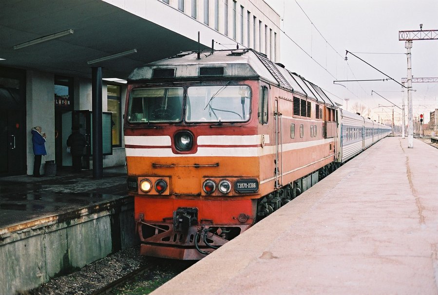 TEP70-0366 (Russian loco)
03.01.2007
Tallinn-Balti
