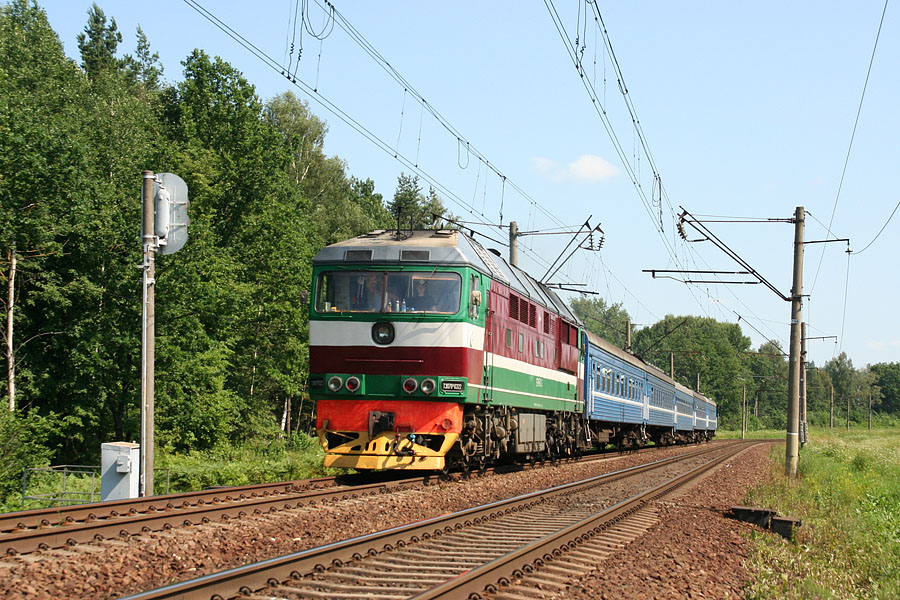 TEP70K-0322 (Belorussian loco)
13.07.2010
Naujoji Vilnia - Pavilnys
