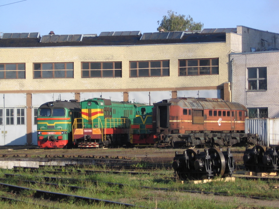 M62-1247+ČME3-6199+TGM23-2863+2M62
08.10.2005
Rīga-Šķirotava depot
Võtmesõnad: riga-skirotava