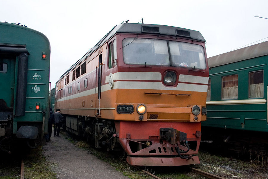 TEP70-0133 (Russian loco)
02.01.2007
Tallinn-Balti
