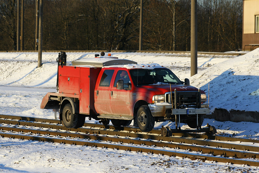 Ford F350 working brigade railcar
14.12.2009
Ülemiste
