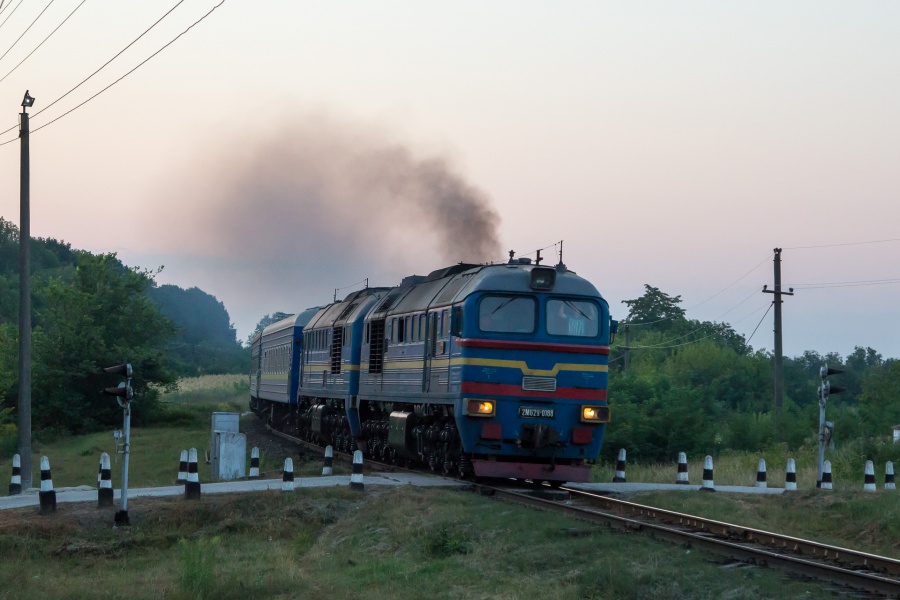 2M62U-0188 (Ukrainian loco)
01.06.2016
Lipcani - Criva
