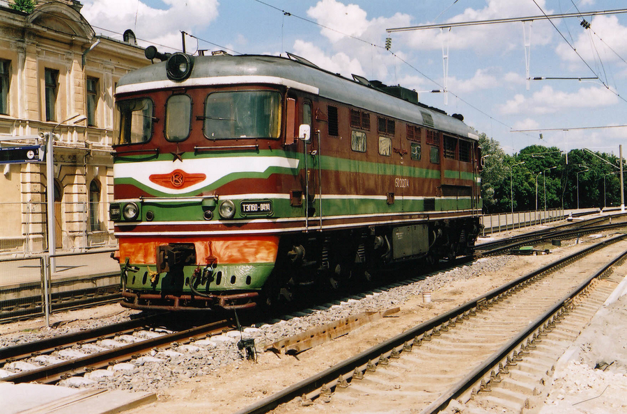 TEP60-0414 (Belorussian loco)
16.07.2005
Vilnius
