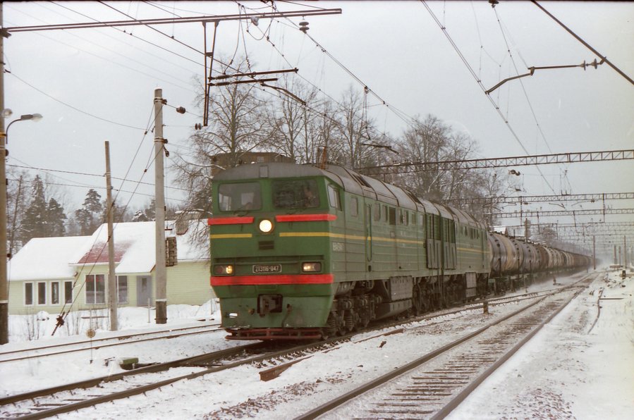 2TE116- 047 (Russian loco)
31.01.2004
Aegviidu
