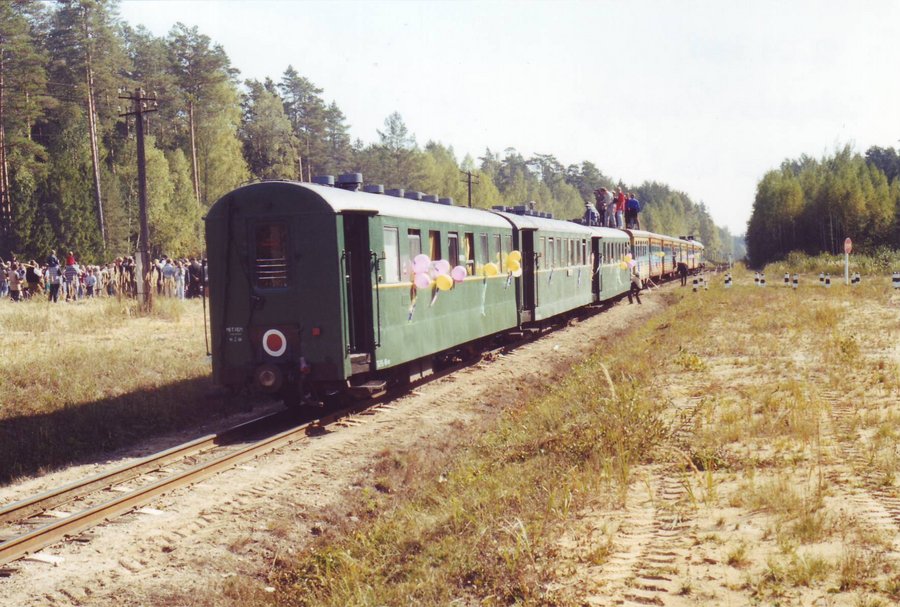 100 years of narrow gauge railway in Lithuania celebrations
18.09.1999
Panevėžys - Troškūnai
Võtmesõnad: panevezys troskunai